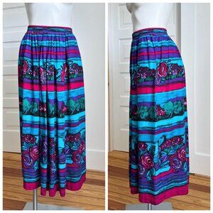 80s Vibrant Skirt